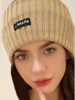 💞 New Women’s Cozy Tan Rib Knit Headband & Ear Warmer